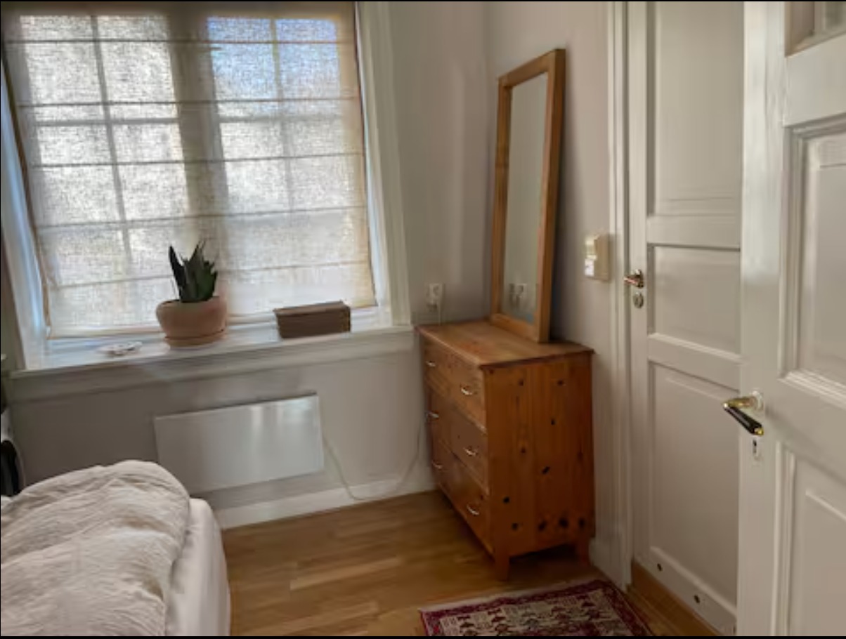Vaskemaskin på soverom